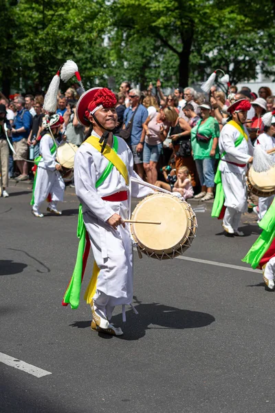 Berlin Haziran 2019 Kültürlerin Yıllık Carnival Karneval Der Kulturen Pentecost — Stok fotoğraf