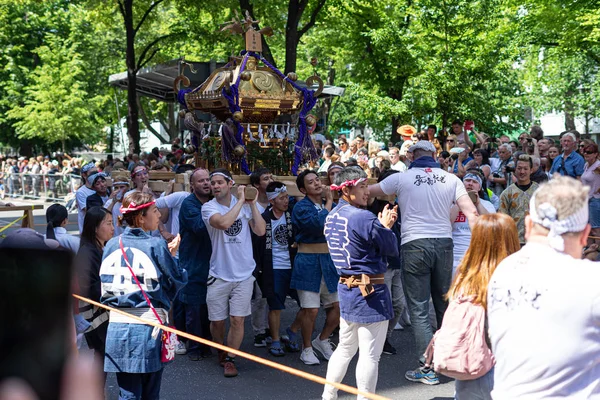 Berlín Červen 2019 Každoroční Karneval Kultur Karneval Der Kulturen Oslavoval — Stock fotografie