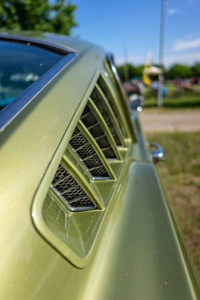 Paaren Glien Alemania Junio 2019 Rejilla Ventilación Del Coche Pony — Foto de Stock