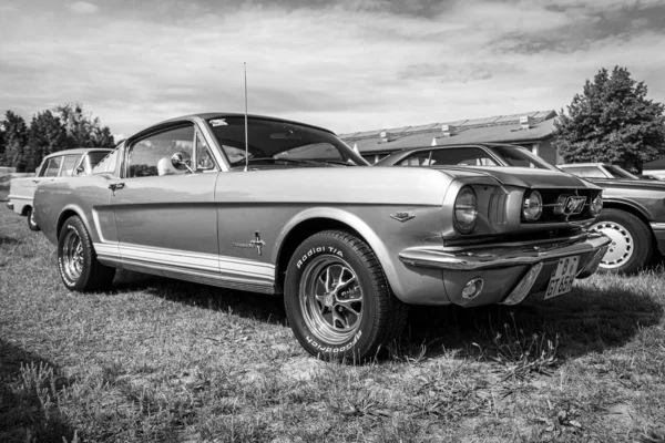 Paaren Glien Tyskland Juni 2019 Ponnybilen Ford Mustang Första Generationen — Stockfoto