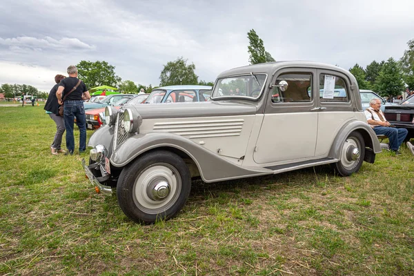 Paaren Glien Alemanha Junho 2019 Vintage Car Stoewer R180 1935 — Fotografia de Stock