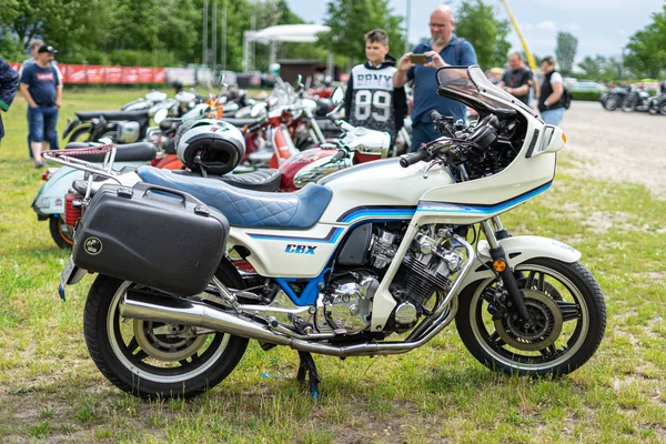 Paaren Glien Deutschland Juni 2019 Superbike Honda Cbx 1000 1982 — Stockfoto