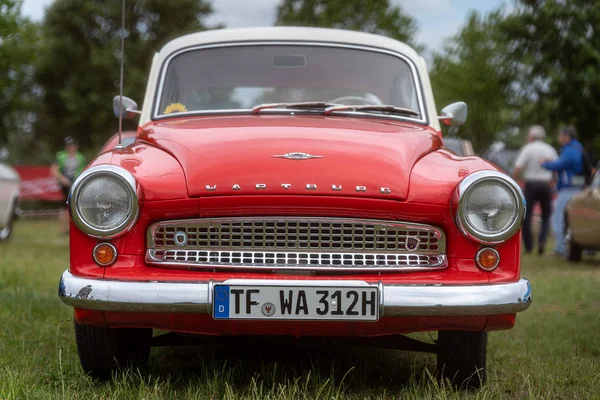 Paaren Glien Germany June 2019 Compact Car Wartburg 311 Die — Stok fotoğraf