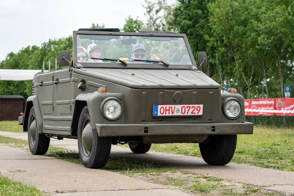 Paaren Glien Germany June 2019 Military Vehicle Volkswagen 181 Die — Stok fotoğraf