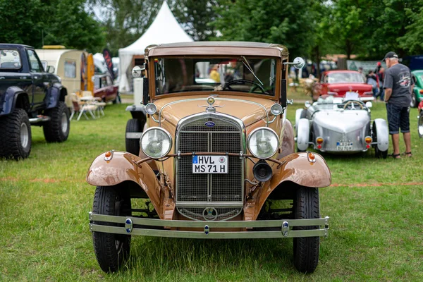 Paaren Glien Německo Června2019 Retro Car Ford Model Limousine1930 Die — Stock fotografie