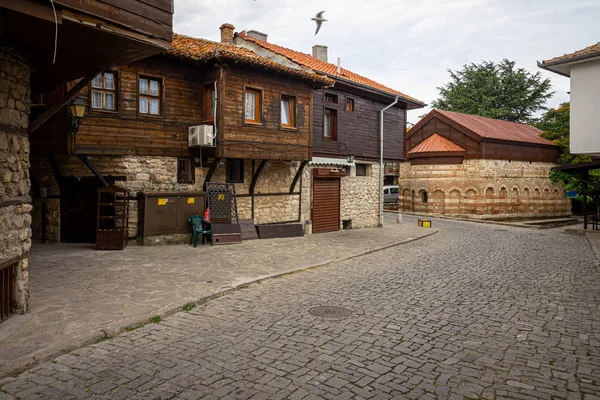 Gatan Gamla Stan Kyrkan Saint Paraskevi Iconium Även Känd Som — Stockfoto