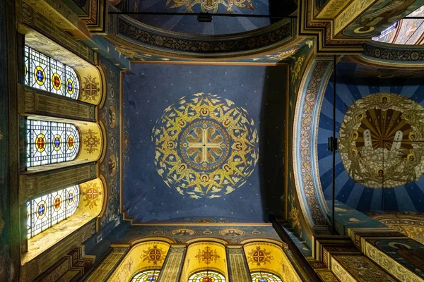 Varna Bulgaria Junio 2019 Interior Catedral Madre Dios Catedral Ortodoxa — Foto de Stock