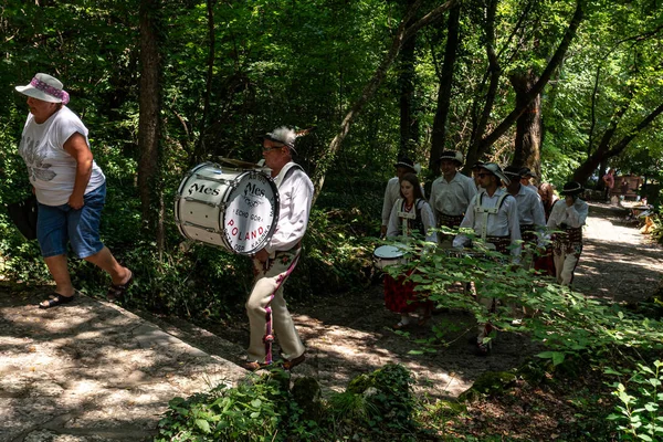 Aladzha Bulgaria June 2019 Participants Polish Musical Ensemble Echo Gor — Stock Photo, Image