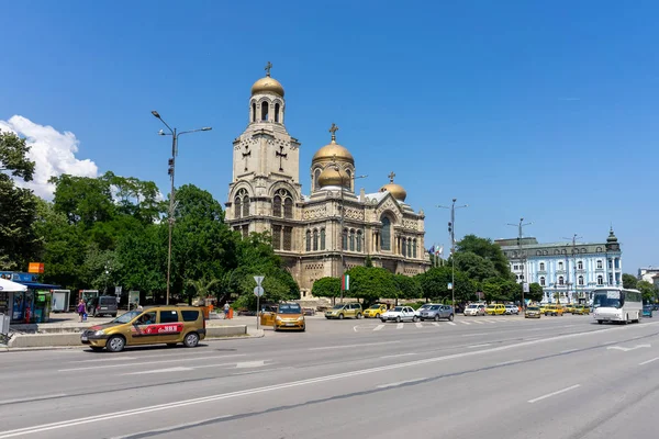 Varna Bulgaristan Haziran 2019 Tanrı Nın Annesi Katedrali Nin Dormition — Stok fotoğraf