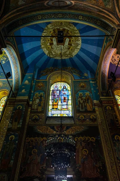 Varna Bulgaria June 2019 Interior Dormition Mother God Cathedral Bulgarian — Stock Photo, Image