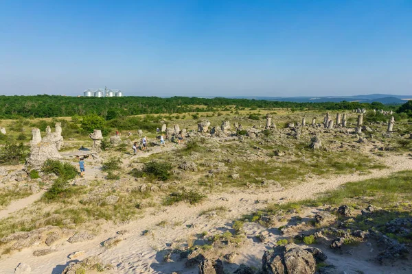 Pobiti Kamani Geplant Stenen Ook Bekend Als Stone Desert Een — Stockfoto