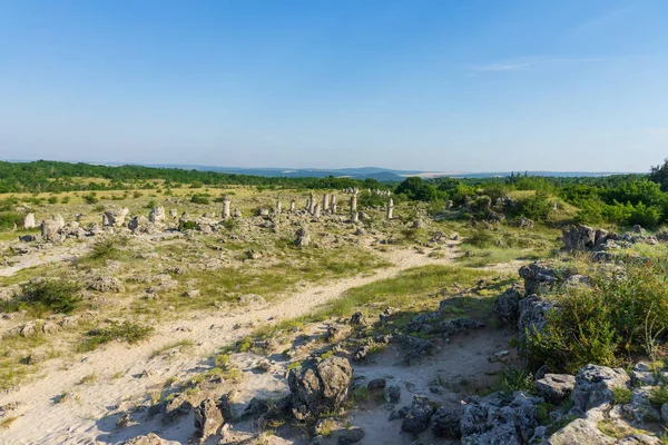 Pobiti Kamani Pierres Plantées Également Connu Sous Nom Désert Pierre — Photo