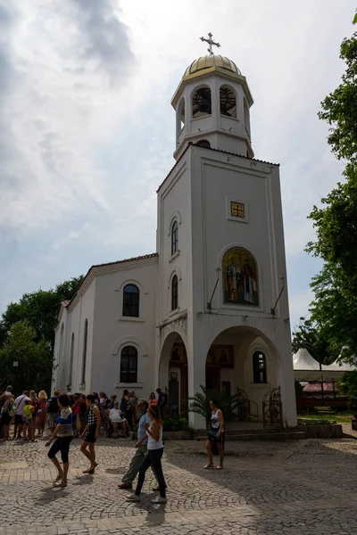 Sozopol Bulgária Julho 2019 Igreja São Cirilo São Metódio Uma — Fotografia de Stock