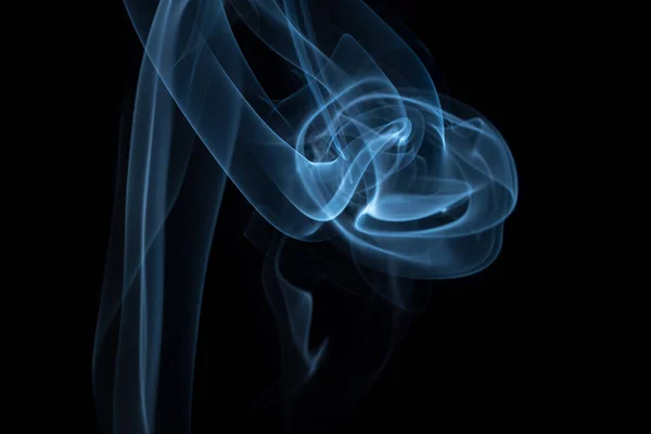 Abstraktní Tvary Kouř Světlo — Stock fotografie