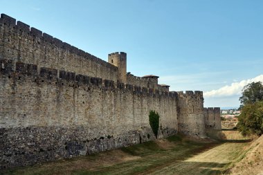 Carcassonne - etkileyici şehir-kale Fransa