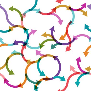 arka plan olarak renkli soyut okları 