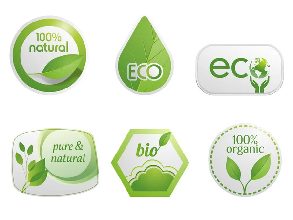 Beyaz arka plan etiketlerinizde biyo