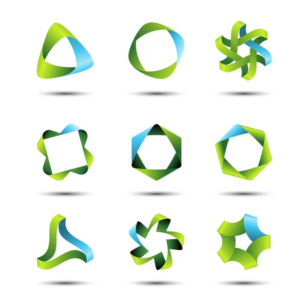 siyah arka plan üzerine soyut şekiller şablonları 