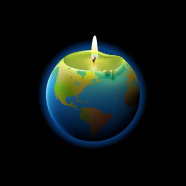 Dünya, küresel ısınma konsepti erime