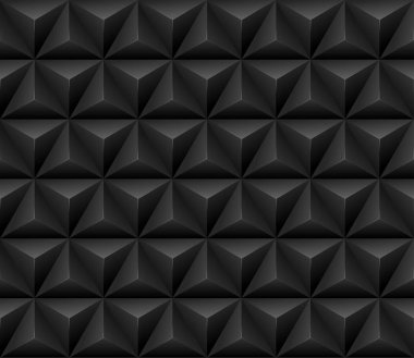 arka plan olarak siyah üçgen yapısı