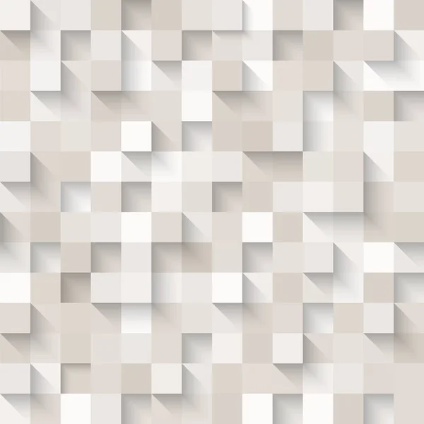 Blanc Carrés Texture Comme Fond — Image vectorielle