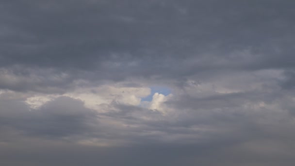 Nuvole Movimento Sul Cielo Sfondo Della Natura — Video Stock