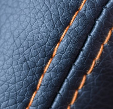 Deri, ayrıntıları odaklanmak. Makro alan sığ derinliği ile vurdu.