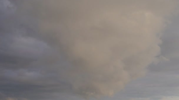 Nuvens Movimento Céu Fundo Natureza Prazo Validade — Vídeo de Stock