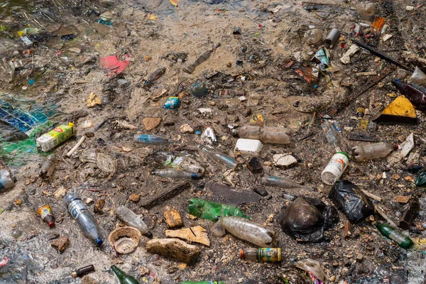 Vladivostok Rusko Května 2015 Znečištění Povrchu Moře — Stock fotografie