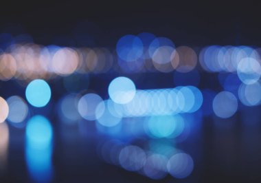 Soyut dairesel bokeh doğal arkaplan.