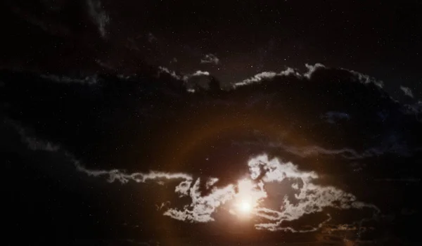 Space Background Nebula Stars — Stock Photo, Image
