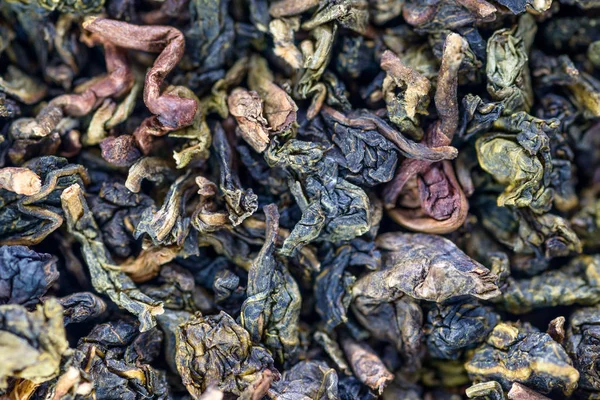 Leaves Green Tea Food Background Macro Shallow Depth Field — Stock Photo, Image