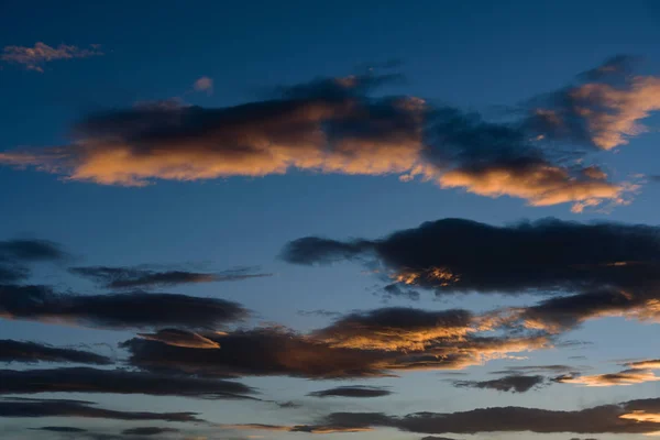 Dramatisk Himmel Med Moln Naturbakgrund — Stockfoto