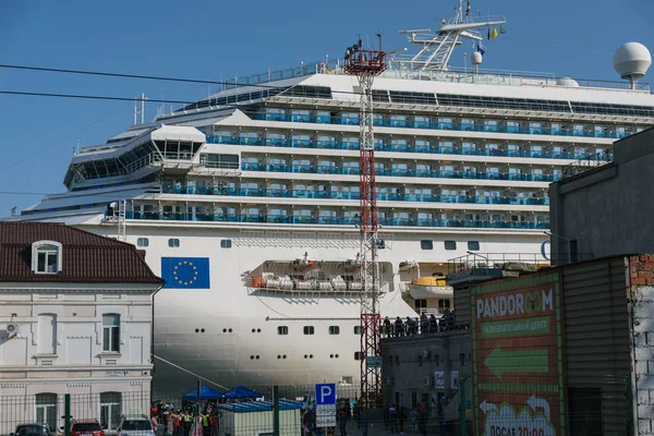 Vladivostok Rusya Federasyonu Eylül 2018 Fortuna Sınıf Yolcu Gemisi Costa — Stok fotoğraf