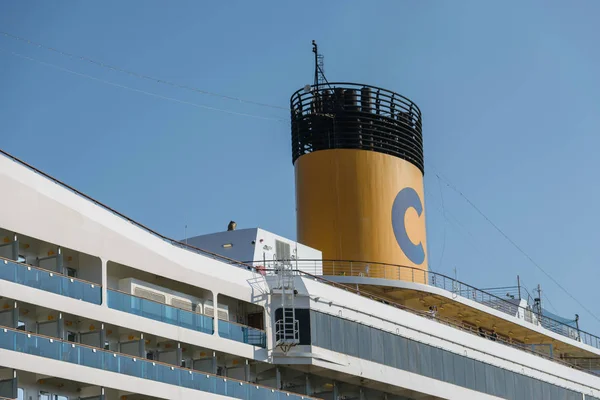 Vladivostok Rusia Septiembre 2018 Crucero Clase Fortuna Costa Fortuna Atraca — Foto de Stock