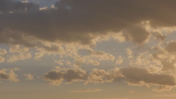 Движущиеся Облака Небу Природа — стоковое видео