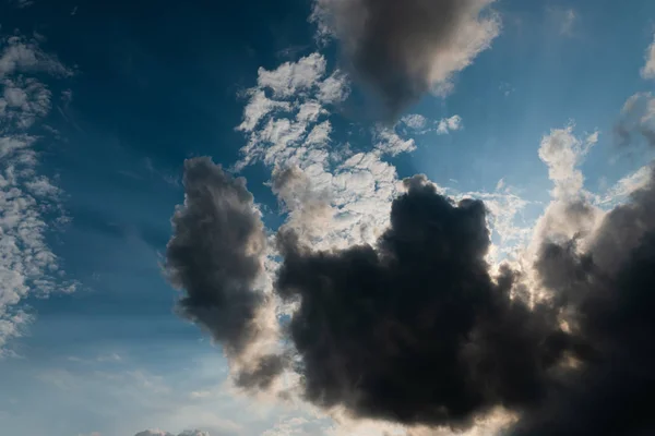 Cielo Dramático Con Nubes Fondo Naturaleza —  Fotos de Stock