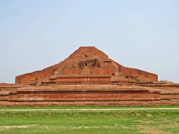 Somapura Mahavihara Paharpur Buddhista Vihara Egyik Legfontosabb Régészeti Lelőhelyek Bangladesben — Stock Fotó