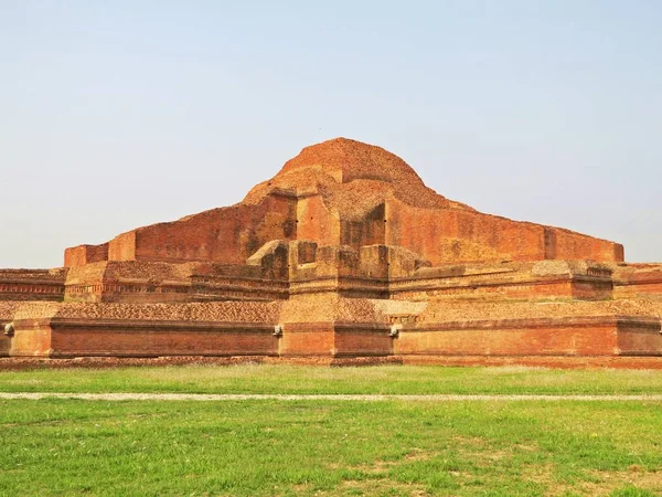 Somapura Mahavihara Paharpur Buddhist Vihara Jeden Nejvýznamnějších Archeologických Nalezišť Bangladéši — Stock fotografie