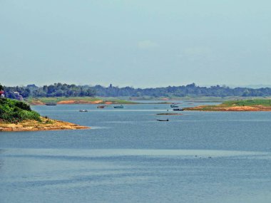 Kaptai göldür Bangladeş'te en büyük insan yapımı Gölü