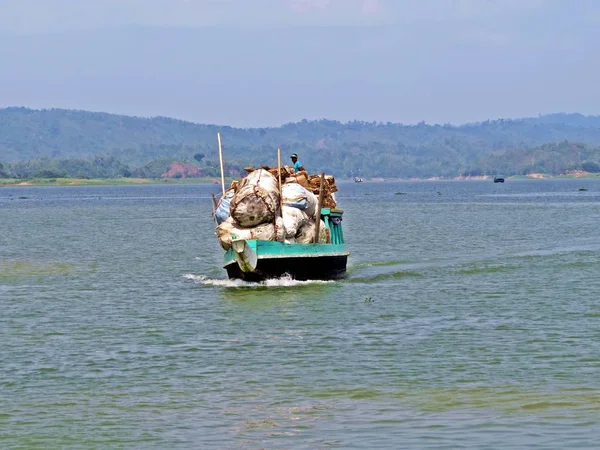 Kaptai Lake Lago Artificiale Più Grande Del Bangladesh — Foto Stock