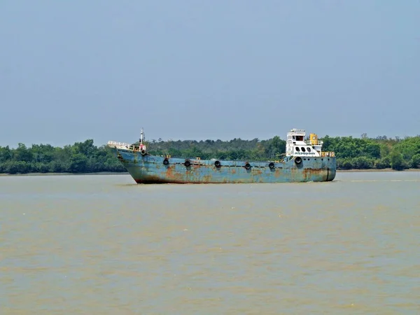 Sundarbans Bengáli Öböl Part Menti Régióban Nagy Erdő Tartják Egyik — Stock Fotó