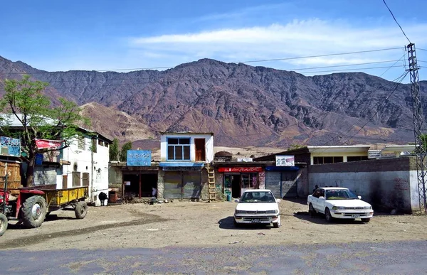 Der Karakorum Highway Ist Eine Beliebte Touristenattraktion Und Eine Der — Stockfoto