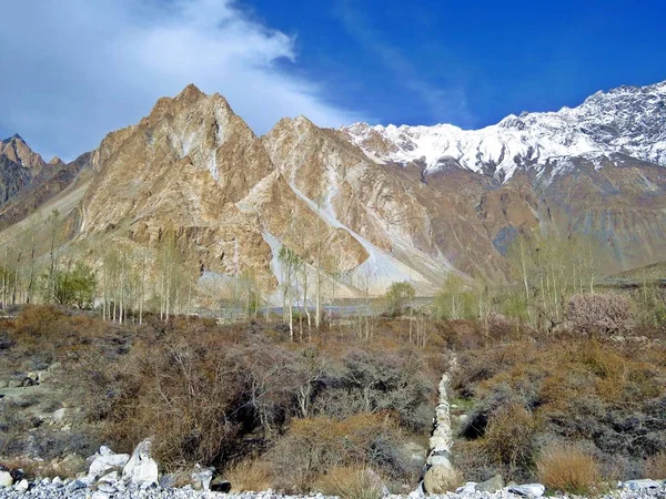 Cordillera Karakoram Una Las Cadenas Montañosas Más Altas Del Mundo —  Fotos de Stock
