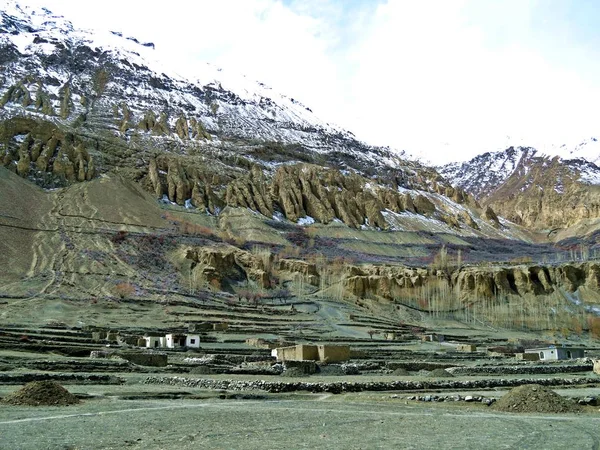 Удаленное село Шимшал, Каракорум, Северный Пакистан — стоковое фото