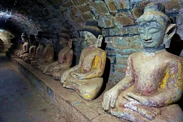 Shitthaung Egy Híres Templom Mrauk Neve Azt Jelenti Temple 000 — Stock Fotó