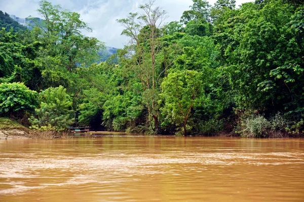Der Mekong Ist Ein Grenzüberschreitender Fluss Südostasien Ist Der Zwölftlängste — Stockfoto