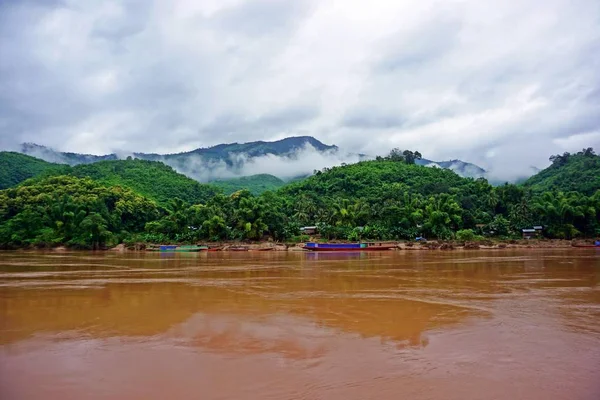 Mekong Fiume Del Sud Est Asiatico Dodicesimo Fiume Più Lungo — Foto Stock