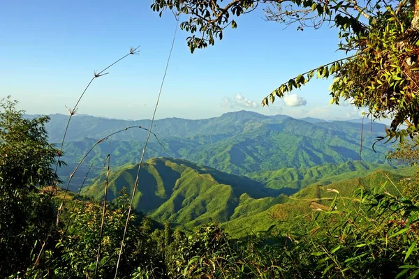 Stato Del Nagaland Prevalentemente Montuoso Sacco Precipitazioni Clima Relativamente Mite — Foto Stock