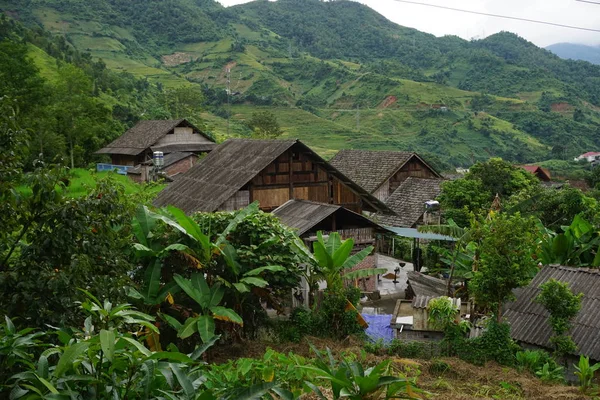 Деревня Пан Хо в районе Сапа, северо-западный Вьетнам — стоковое фото